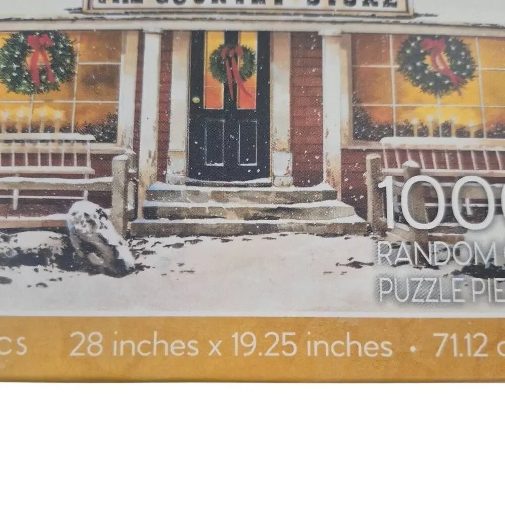 Crown Point Graphics The Country Store by John Rossini 1000 pc Jigsaw Puzzle